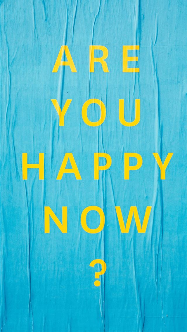 1284x2778 blue and yellow text illustration - teal iPhone Wallpaper
