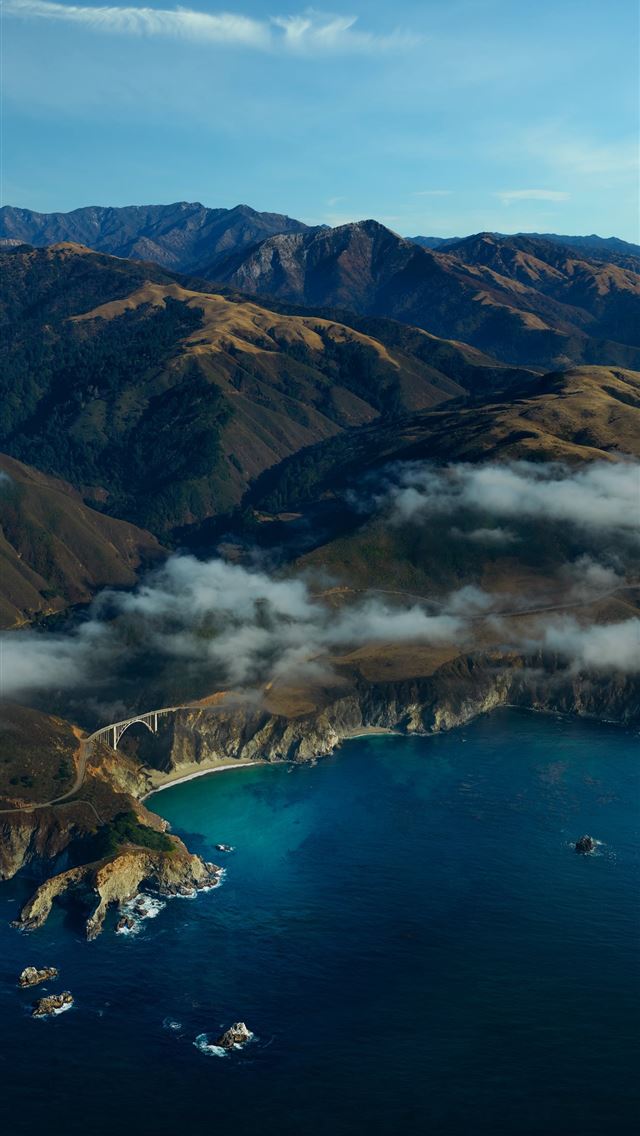 640x1136 Big Sur Aerial by AR7 -  iPhone Wallpaper