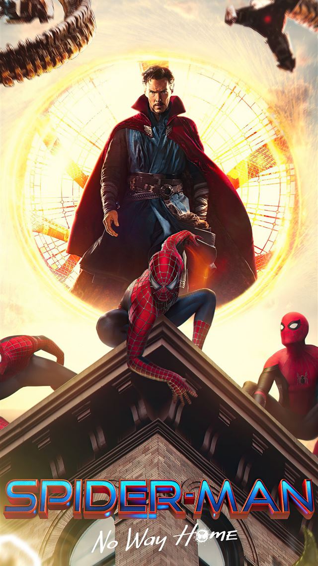 640x1136 spiderman no way home 2021 poster 5k -  iPhone Wallpaper