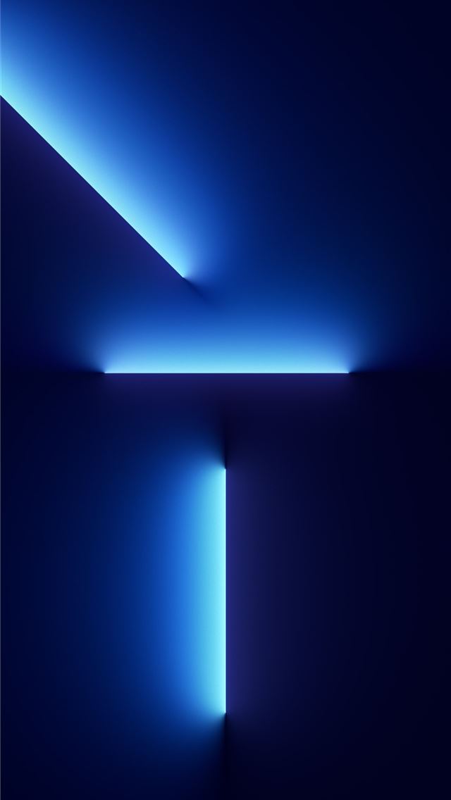 1284x2778 iPhone 13 Light Beams Blue Dark -  iphone 13 Wallpaper