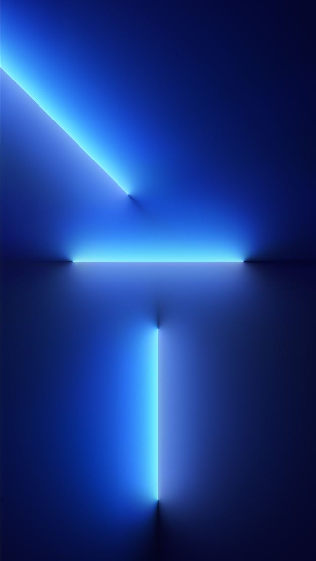 1284x2778 iPhone 13 Light Beams Blue Light -  iphone 13 Wallpaper