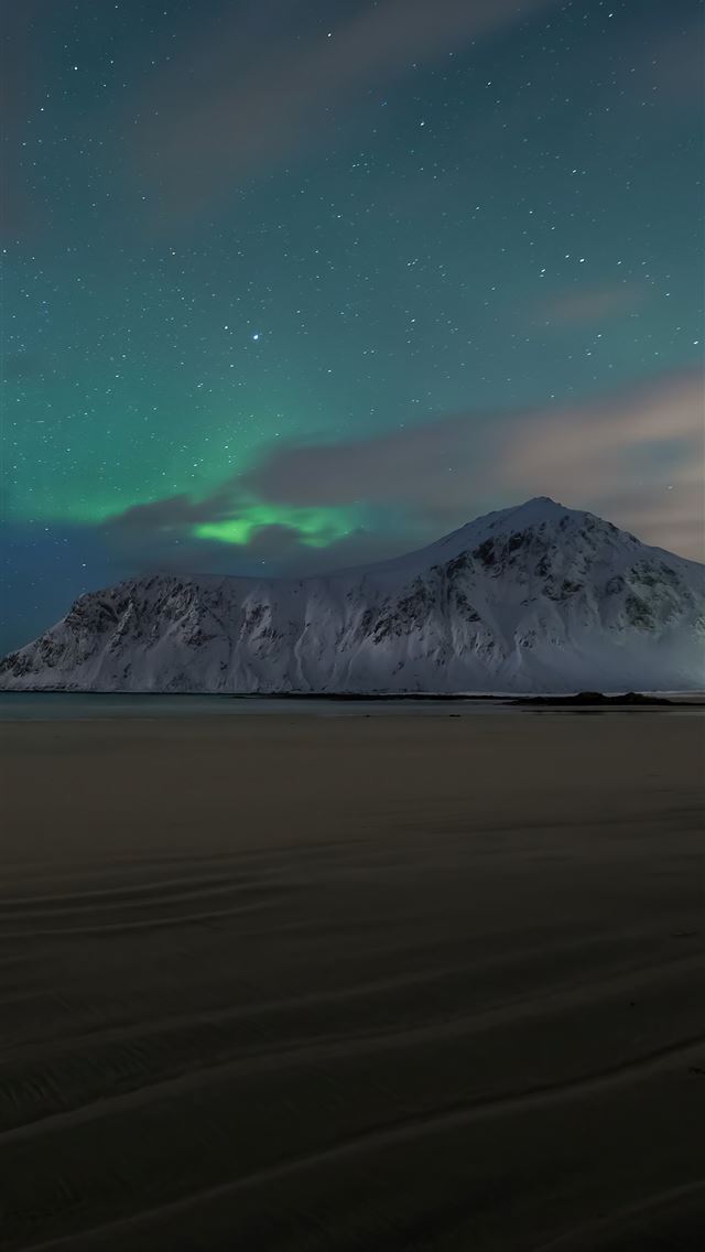 1284x2778 autumn magic night aurora 8k -  iphone 13 Wallpaper