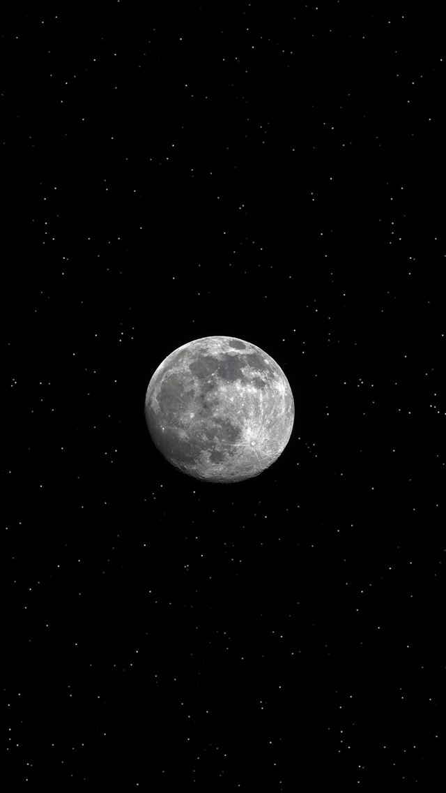 1284x2778 full moon in the night sky -  iphone 13 Wallpaper