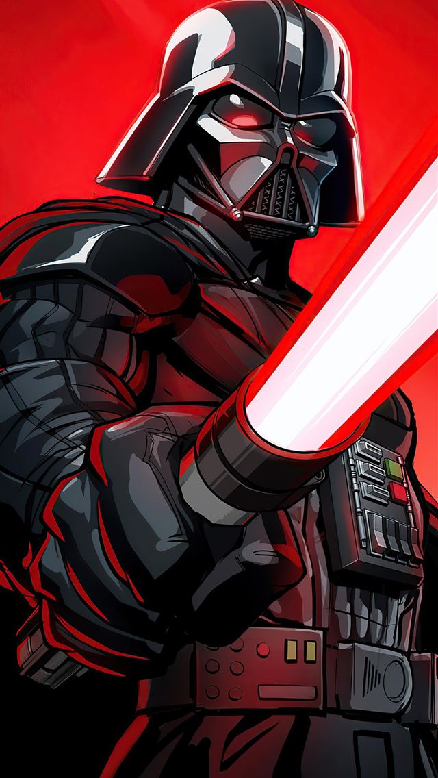 1284x2778 darth vader fanart 4k -  iphone 13 Wallpaper