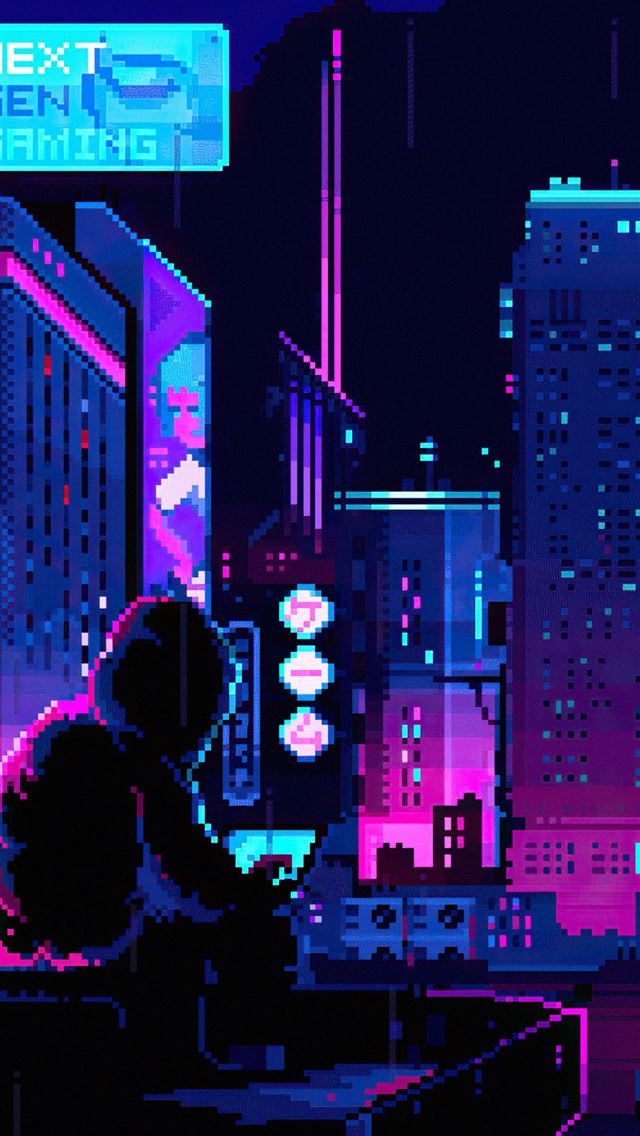 1284x2778 rog 8 bit -  iphone 13 Wallpaper
