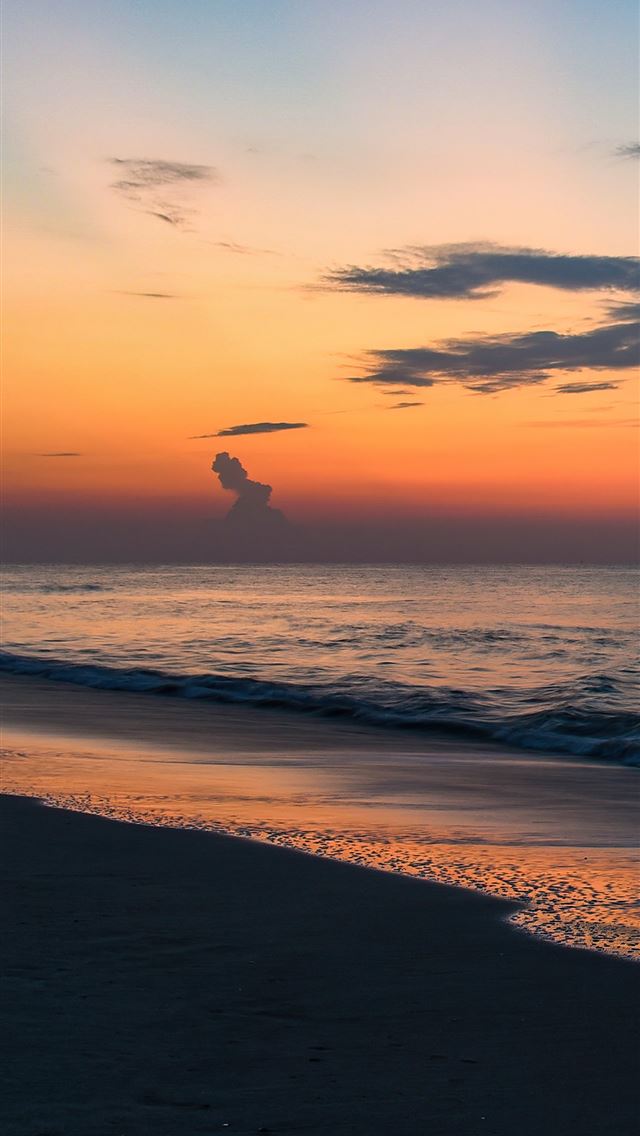 1284x2778 sunrise huntington beach state park 5k -  iphone 13 Wallpaper