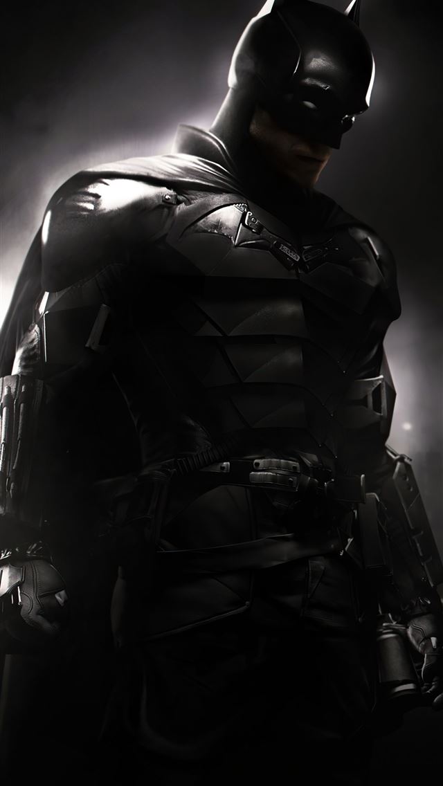 640x1136 robert pattinson the batman suit 4k -  iPhone Wallpaper