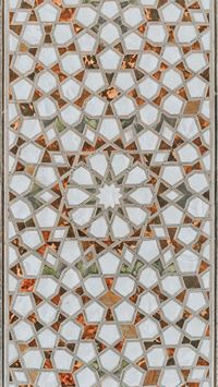 white and brown door wallpaper