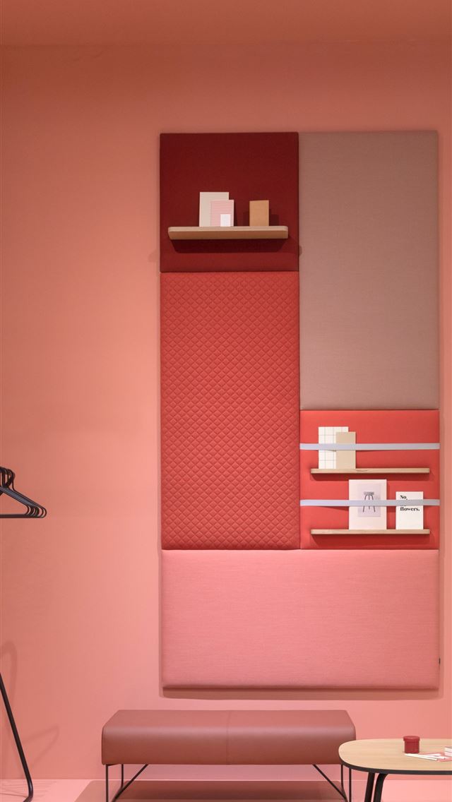 1284x2778 coffee table beside chair - pink iPhone Wallpaper