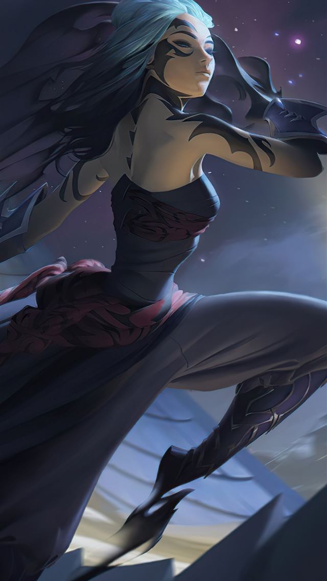 1284x2778 shadow assassin legends of runeterra 8k -  iphone 13 Wallpaper