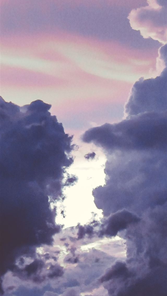 1284x2778 sea of clouds during daytime - cloud iPhone Wallpaper