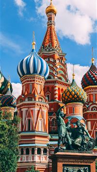 Saint Basil's Cathedral Moscow Russia wallpaper