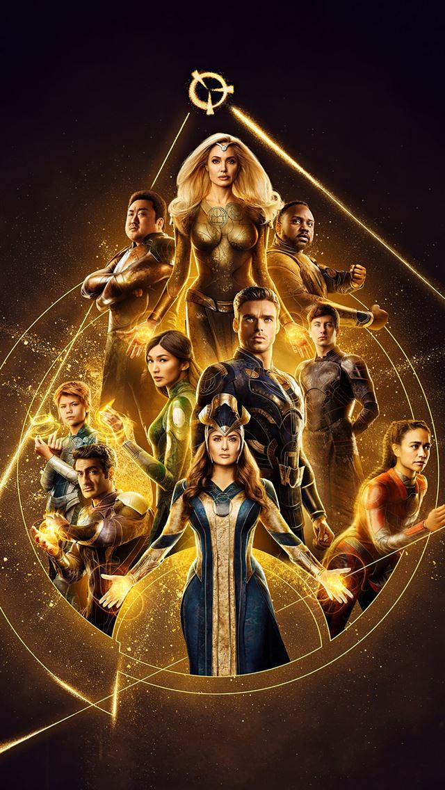1284x2778 eternals poster -  iphone 13 Wallpaper