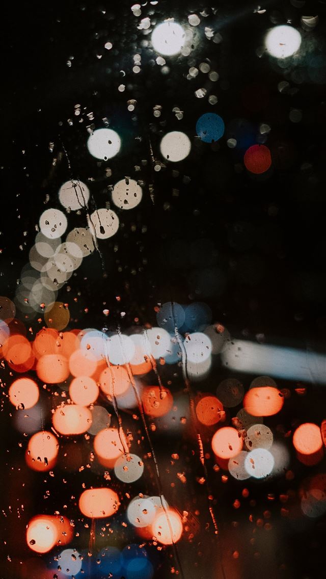 1284x2778 bokeh photography of city lights -  iphone 13 Wallpaper