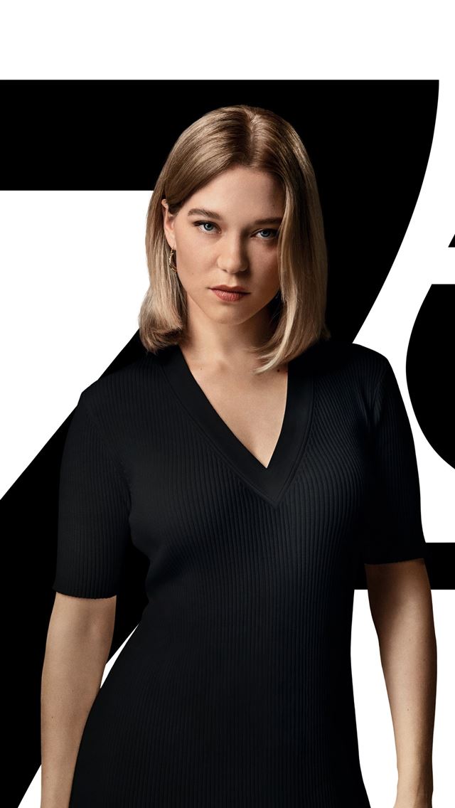 640x1136 lea seydoux madeleine swann no time to die -  iPhone Wallpaper