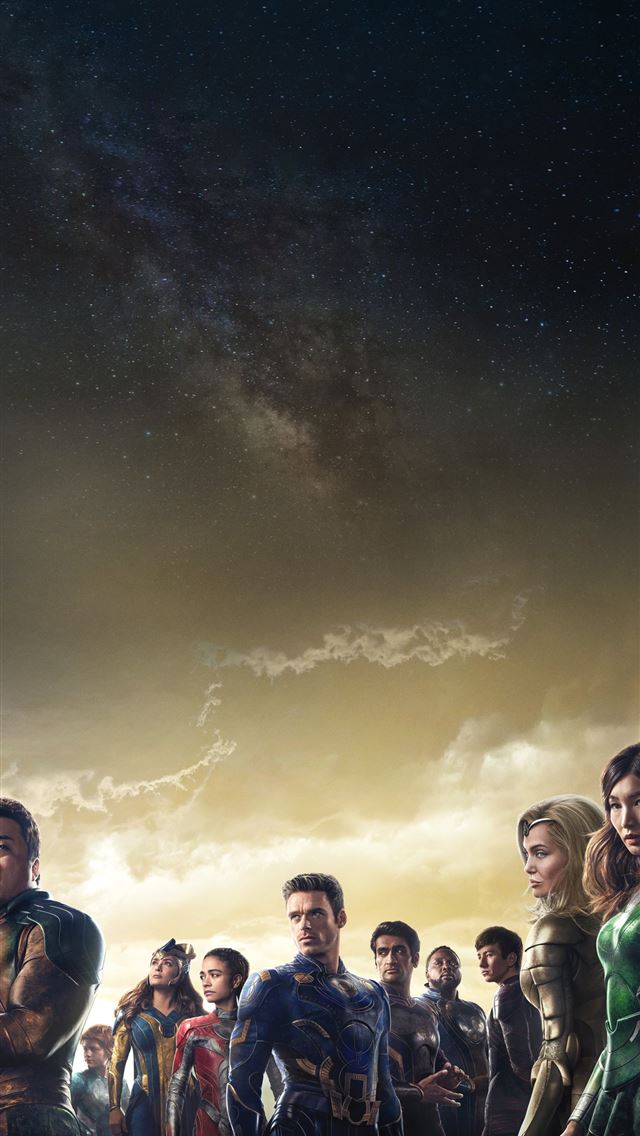 1284x2778 eternals pay off 8k - movies iPhone Wallpaper