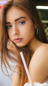 woman in white sleeveless top wallpaper