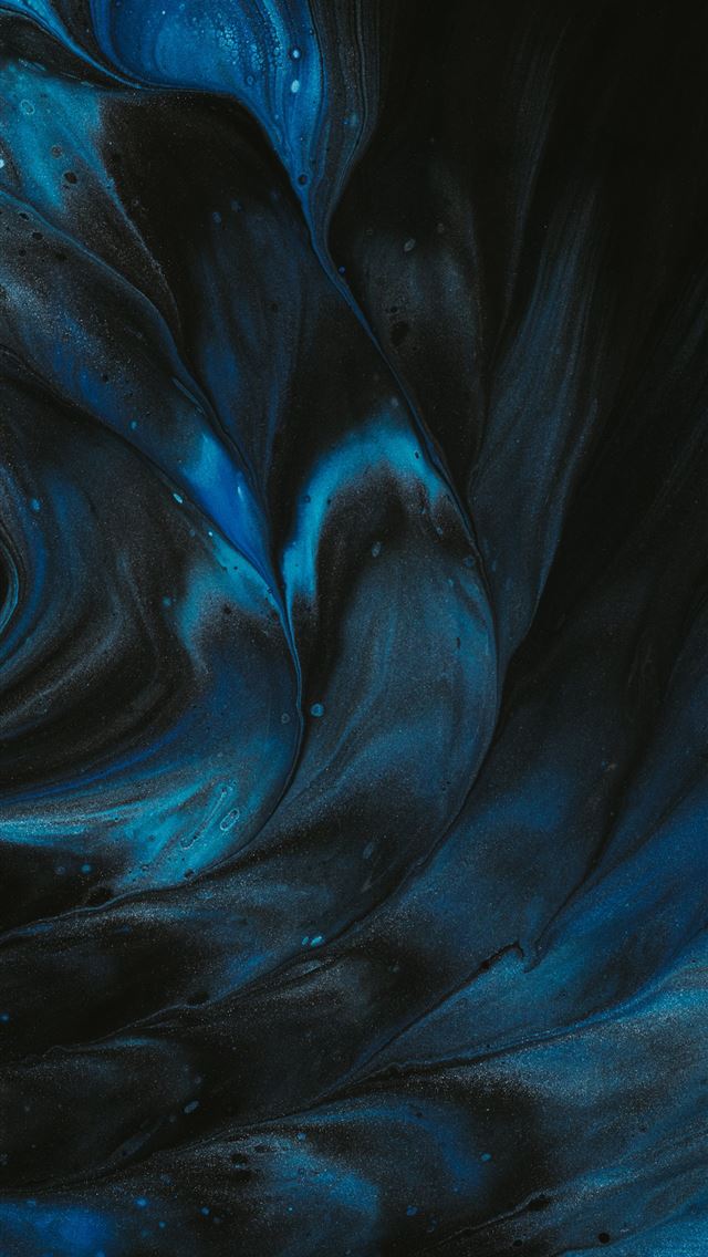 1284x2778 blue and white abstract painting - abstract iPhone Wallpaper