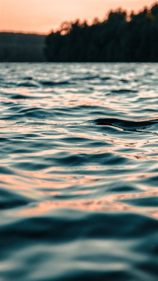 1284x2778 body of water during golden hour - landscape iPhone Wallpaper