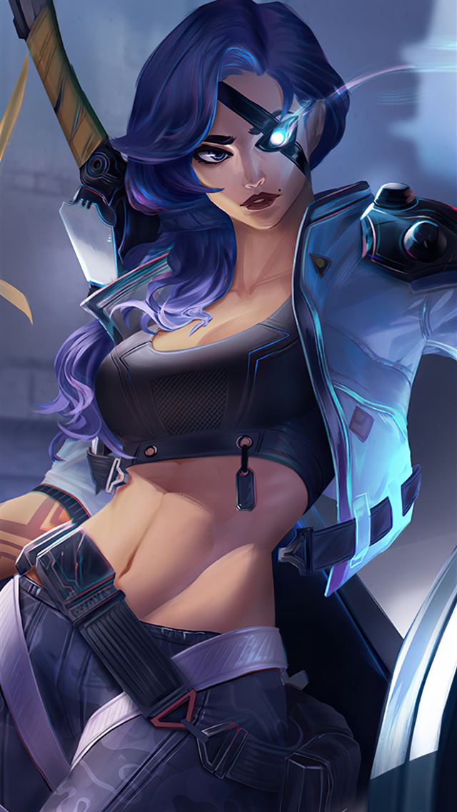 640x1136 samira lol 4k -  iPhone Wallpaper