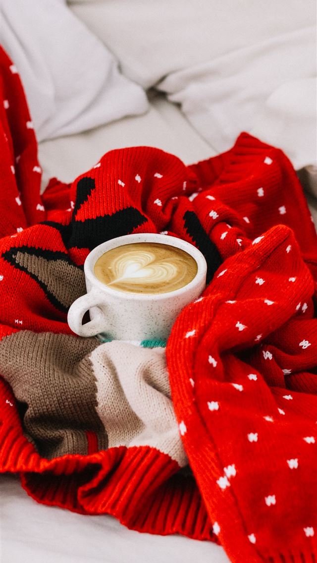 1284x2778 round white ceramic mug with coffee beverage insid... - coffee iPhone Wallpaper