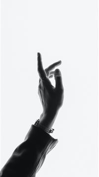 person showing left hand wallpaper