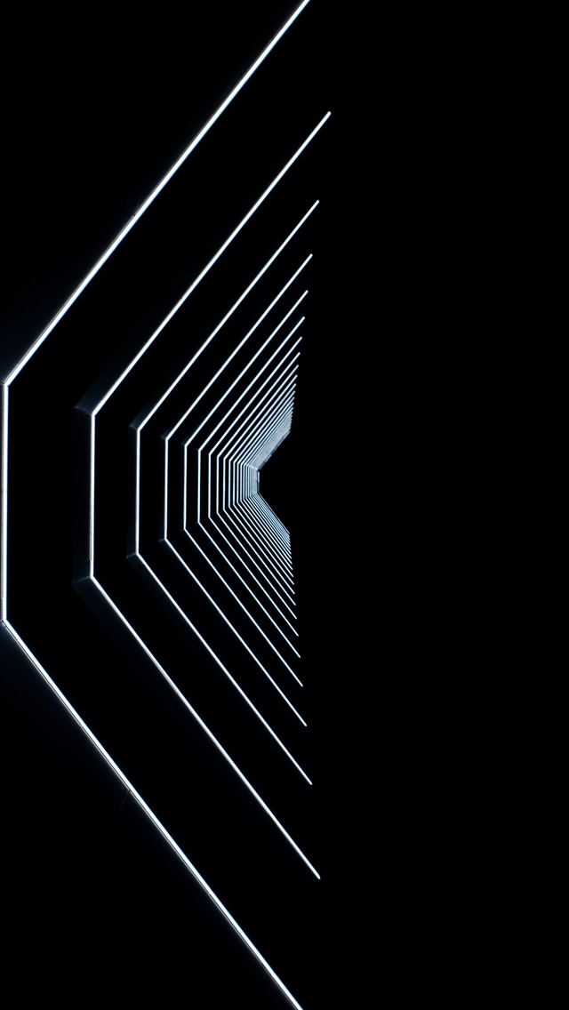 1284x2778 black and white striped illustration - light iPhone Wallpaper