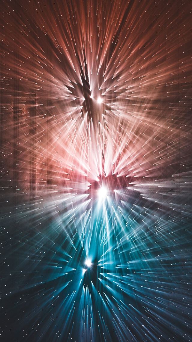 1284x2778 black and blue abstract painting - fireworks iPhone Wallpaper