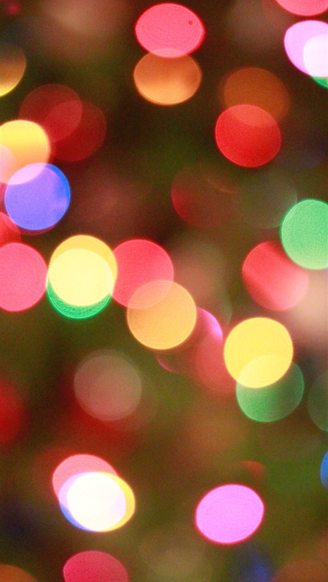 1284x2778 bokeh photography - lights iPhone Wallpaper