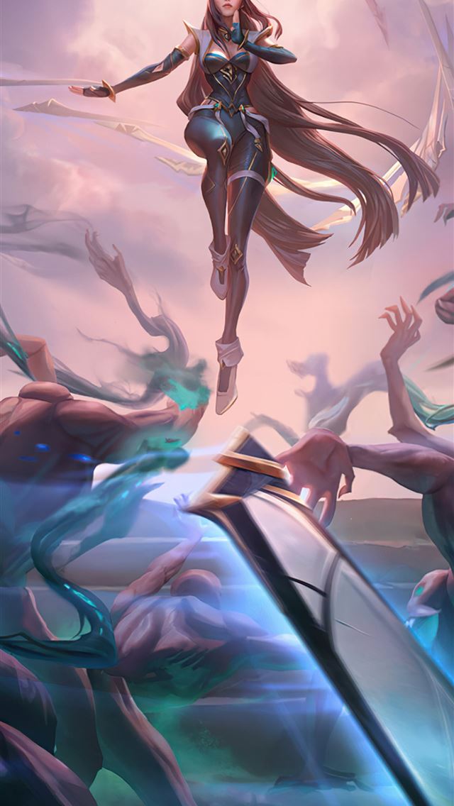 1284x2778 irelia legends of runeterra -  iphone 13 Wallpaper