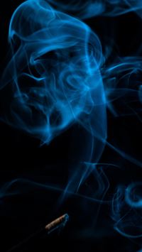 Blue smoke, abstract, white background 750x1334 iPhone 8/7/6/6S wallpaper,  background, picture, image