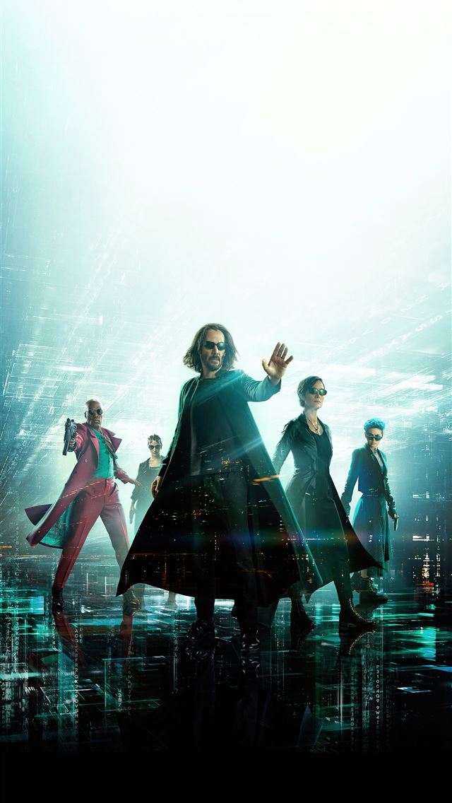 640x1136 the matrix resurrections -  iPhone Wallpaper