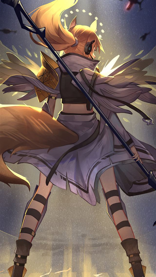 1284x2778 nearl arknights 5k -  iPhone Wallpaper