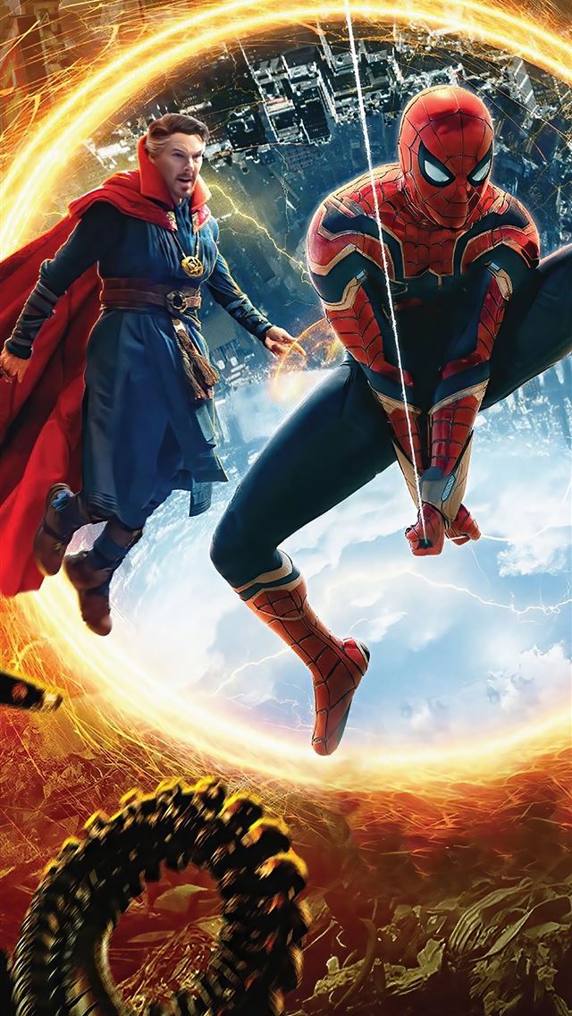 1284x2778 spider man no way home 2022 5k -  iphone 13 Wallpaper
