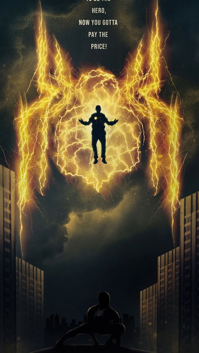 1284x2778 electro in spiderman no way home 4k -  iPhone Wallpaper