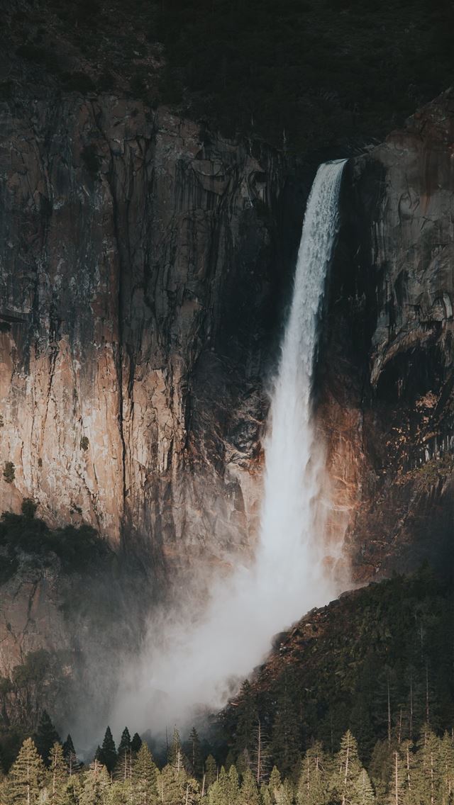 1284x2778 horsetail waterfalls - waterfall iPhone Wallpaper
