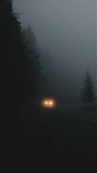 vehicle on road during nighttime wallpaper