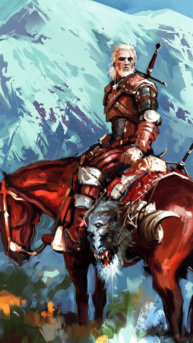 640x1136 gerlat of rivia 5k -  iPhone Wallpaper