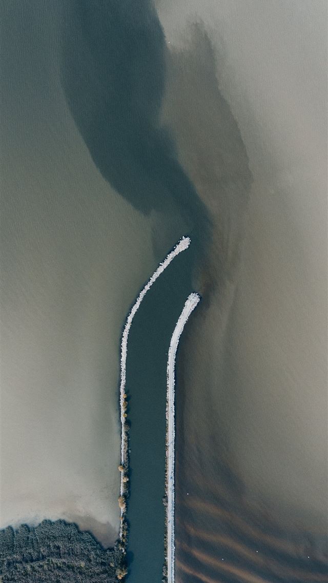 1284x2778 aerial photography of body of water -  iPhone Wallpaper