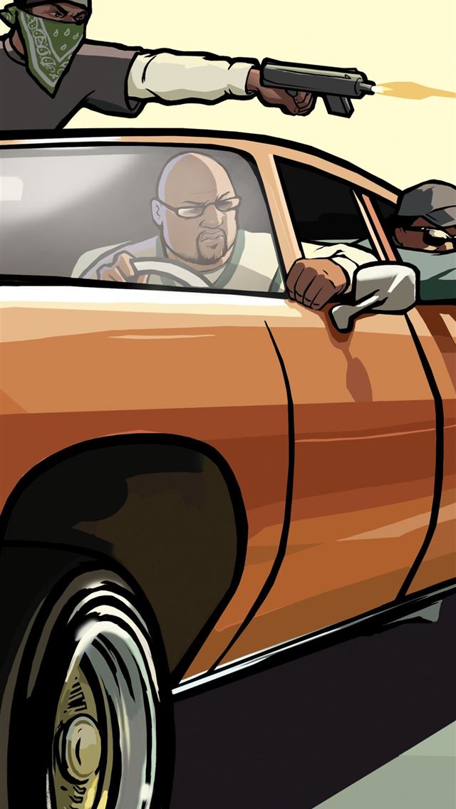 1284x2778 gta san andreas key art 5k -  iPhone Wallpaper