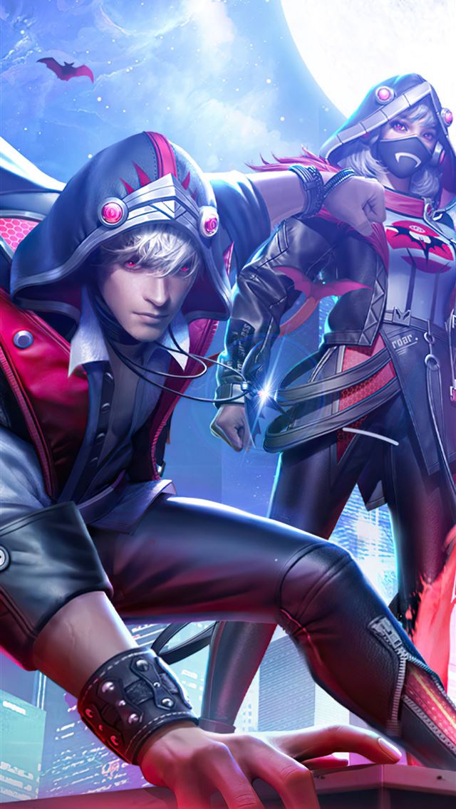 1284x2778 garena free fire bloodwing city -  iPhone Wallpaper