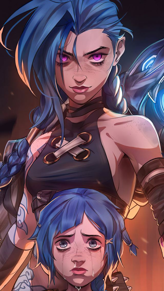 1284x2778 arcane league of legends -  iphone 13 Wallpaper