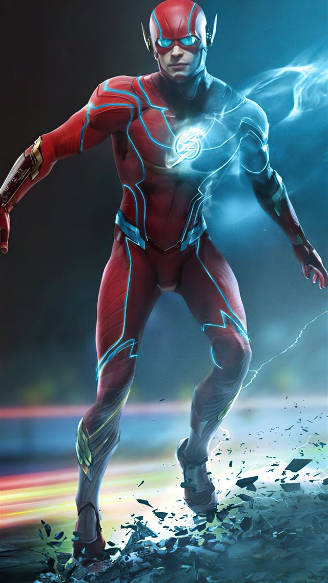 1284x2778 flash barry allen 2022 4k -  iPhone Wallpaper