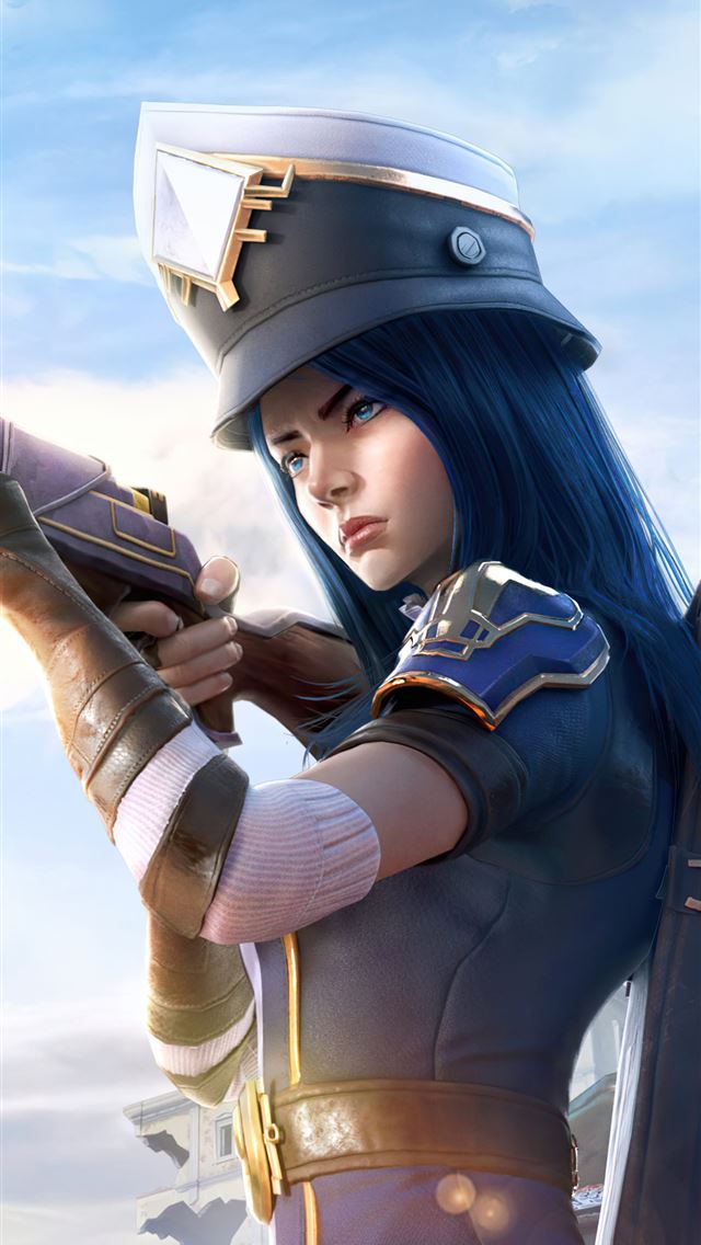 1284x2778 pubg x caitlyn is here -  iPhone Wallpaper