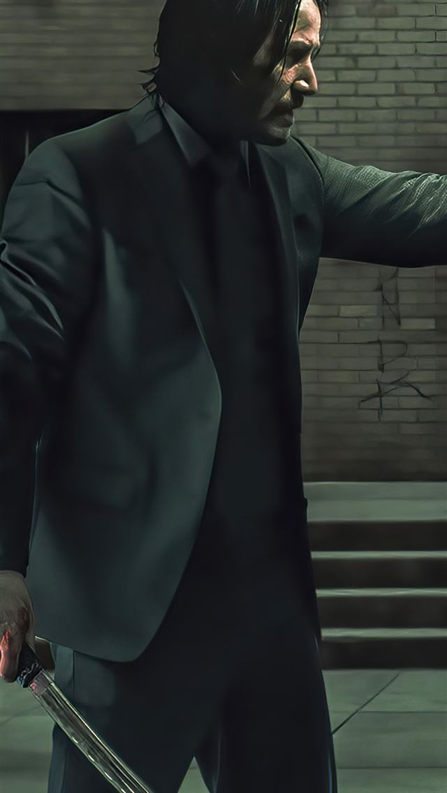 640x1136 john wick x neo -  iPhone Wallpaper