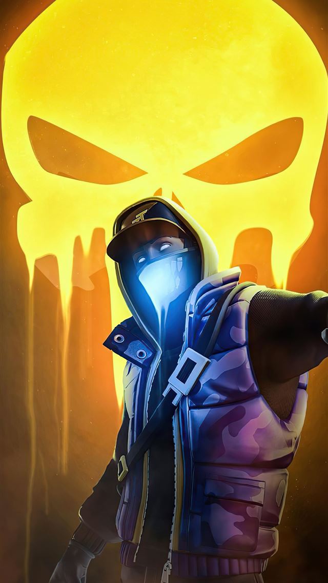1284x2778 street striker fortnite zkull -  iPhone Wallpaper