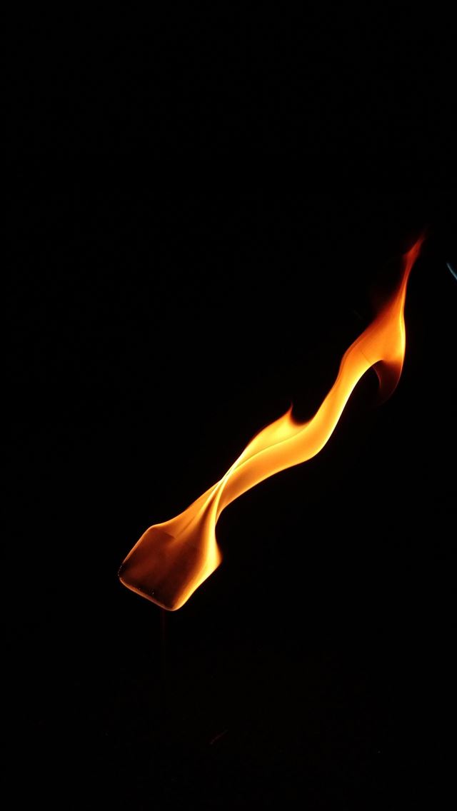 1284x2778 orange fire digital wallpaper - fire iPhone Wallpaper