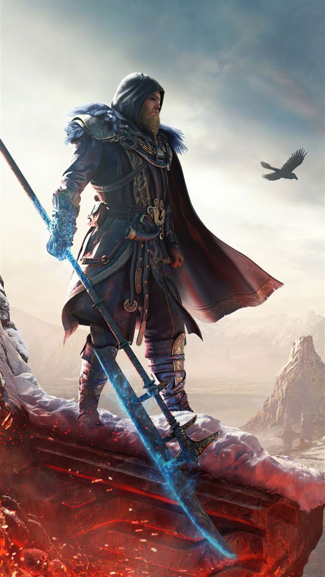 1284x2778 assassins creed valhalla dawn of ragnarok -  iPhone Wallpaper