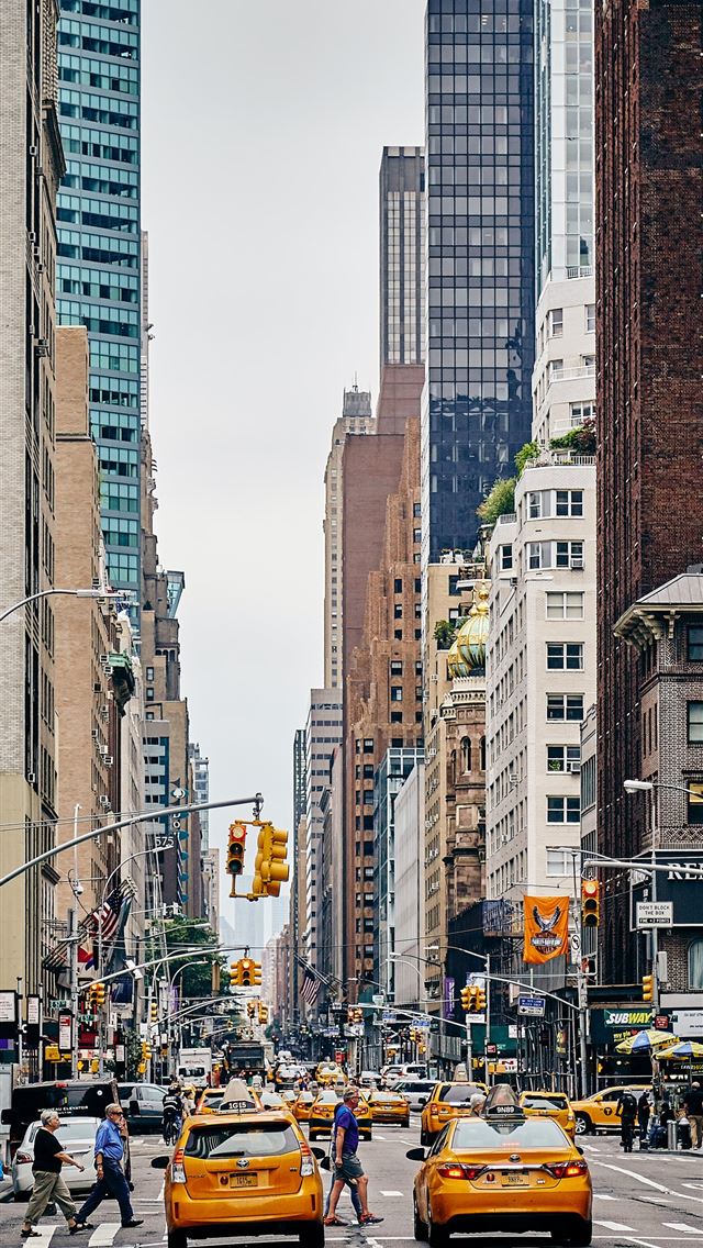 1284x2778 person crossing pedestrian lane -  iPhone Wallpaper