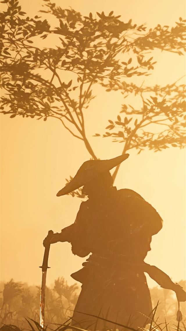 1284x2778 ghost of tsushima suffering ending -  iPhone Wallpaper